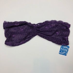 NWT Free People Essential Lace Bandeau Size M